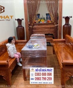 Ghế Trường Kỷ gỗ gụ