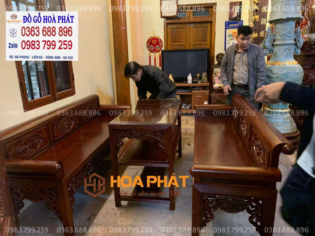 Đồ Gỗ Hòa Phát nhận đóng bàn ghế gỗ theo yêu cầu tại Hà Nội.