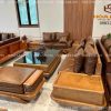 Bộ Sofa Phòng Khách Gỗ Sồi