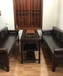 Trường Kỷ Gỗ Gụ Hàng Đẹp Loại 1 Dày Dặn