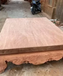 Sập Gỗ Trơn Mặt Chiếu Ngựa Gỗ Hương Nguyên Khối Chọn Vân Chọn Gỗ Cực Đẹp