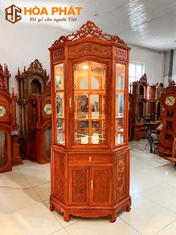 Nếu bạn đang tìm Tủ Rượu Góc 60 Gỗ Hương Đá cho phòng khách tại Hà Nội, có thể liên hệ Đồ Gỗ Hòa Phát để được tư vấn mẫu mã, kích thước và phương án hoàn thiện phù hợp.
