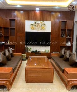 Ghế Sofa Gỗ Hương Đá