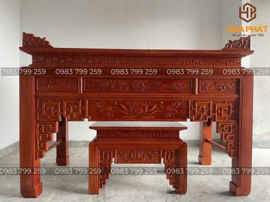 ban tho mau sen go huong da chan 12 dai 197 rong 97 cao 127 01