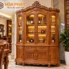 Tủ Rượu Vòm Gỗ (Gõ+Hương)