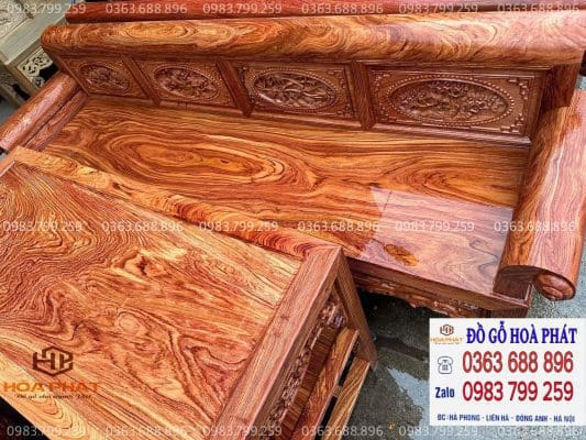 Top 10 Mẫu Bàn Ghế Gỗ Phòng Khách Đẹp, Sang Trọng Đáng Tham Khảo GVDK5638 533x400 1