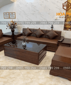 Ghế Sofa Chân Pháo Bàn Bom