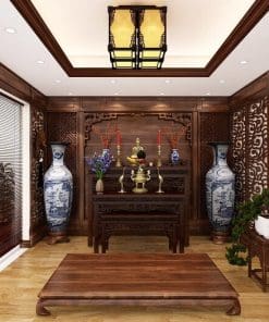 Vách Ngăn Phòng Thờ CNC 01