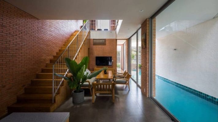 Cách Kê Bàn Ghế Gỗ Phòng Khách Nhà Ống Chuẩn Đẹp & Hợp Phong Thủy