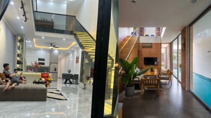 Cách Kê Bàn Ghế Gỗ Phòng Khách Nhà Ống Chuẩn Đẹp & Hợp Phong Thủy Mẹo Trang Trí Bàn Ghế Gỗ Phòng Khách Thêm Sang Trọng