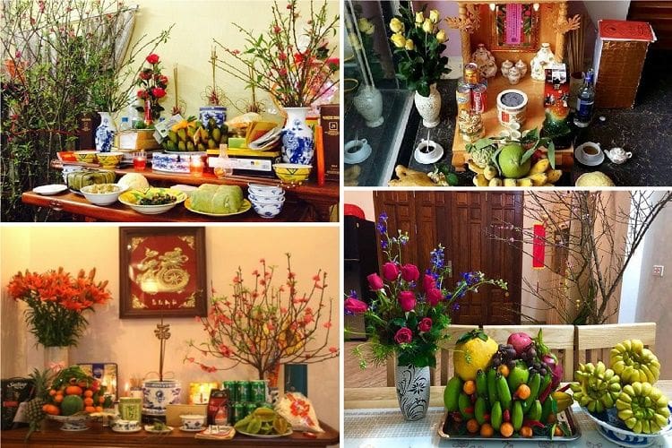 Cách sắp xếp bàn thờ ngày Tết 3 miền cần có những gì? Ban-tho-ngay-tet-03