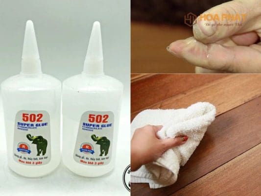 Cách Tẩy Keo 502 Dính Trên Gỗ đơn Giản Tại Nhà