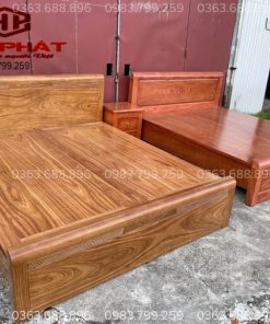 Giường Gỗ Sồi 1m8x2m