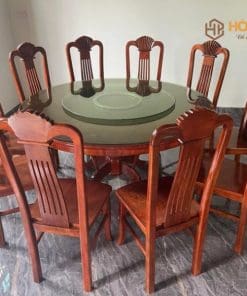 Bộ Bàn ăn 6 Ghế Gỗ Sồi