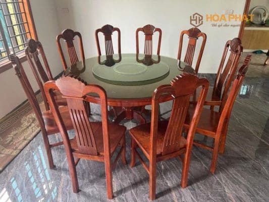 Bộ Bàn ăn 6 Ghế Gỗ Sồi