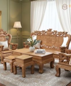 Trang chủ - Đồ Gỗ Hòa Phát Bộ Bàn Nghế Gõ đỏ Tay 12 Mẫu 1