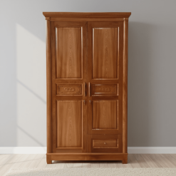 tủ quần áo gỗ 2 cánh