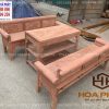 Trường Kỷ Gỗ Hương Đá Đoản 1m97 Cao 81 Rộng 62 – Bàn 1m15 Kiểu dáng trường kỷ bề thế, đậm nét nội thất gỗ truyền thống