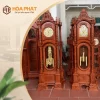Mẫu đồng hồ dát vàng gỗ hương đá hàng đẹp