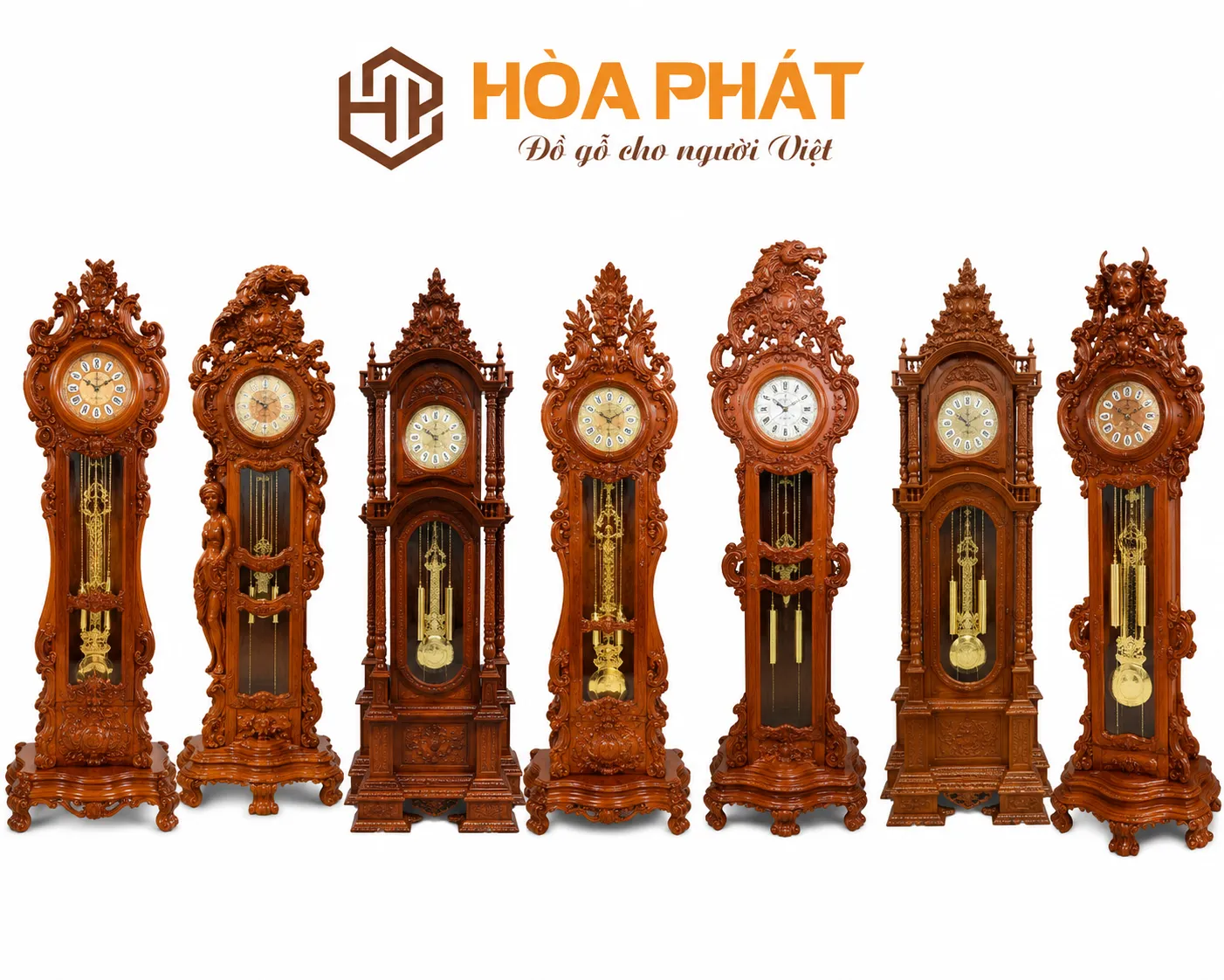 Đồ Gỗ Hòa Phát cung cấp đồng hồ cây và đồ gỗ mỹ nghệ tại Hà Nội