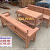Trường Kỷ Gỗ Hương Đá Đoản 1m97 Cao 81 Rộng 62 – Bàn 1m15 Trường Kỷ Gỗ Hương Đá Đoản 1m97 Cao 81 Rộng 62 – Bàn 1m15 - Ảnh 2