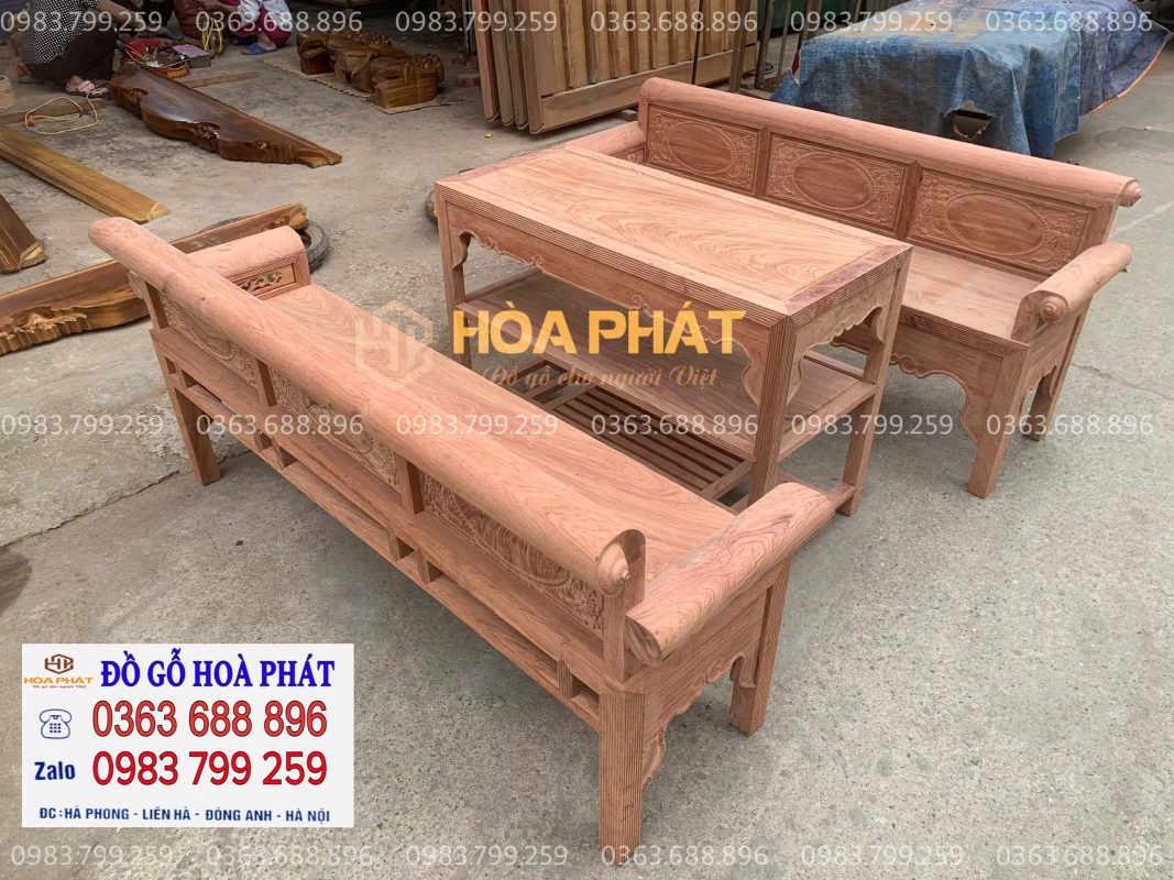 Chi phí đóng bàn ghế phụ thuộc vào loại gỗ, kích thước, thiết kế và mức độ hoàn thiện.