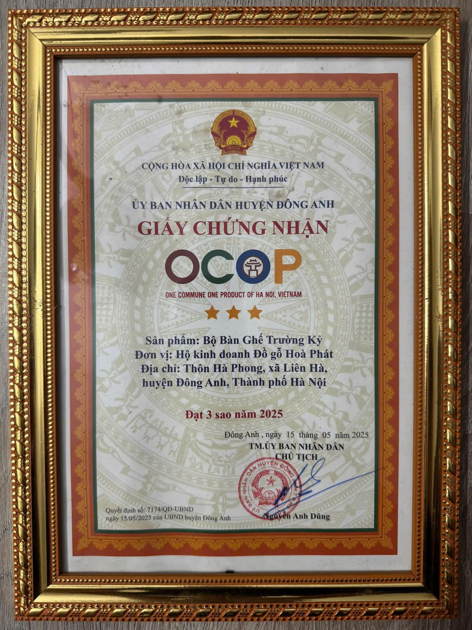 Trường Kỷ Gỗ Hương Đá Đoản 1m97 Cao 81 Rộng 62 – Bàn 1m15 giay chung nha