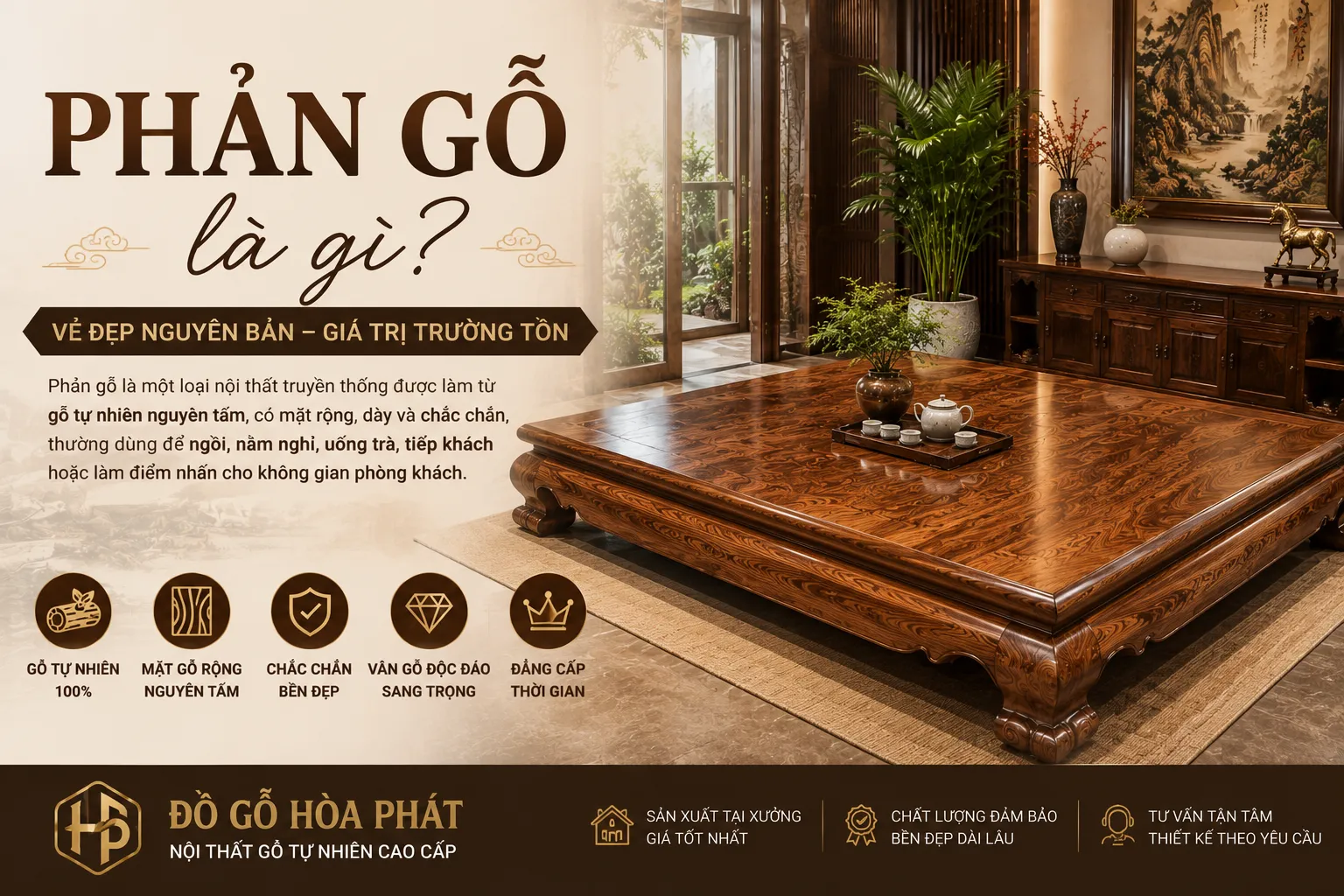 Phản gỗ là gì?