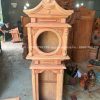 Đồng Hồ Vuông Pháp Gỗ Hương Ta Cao Cấp Cao 2m2 - Ảnh 10