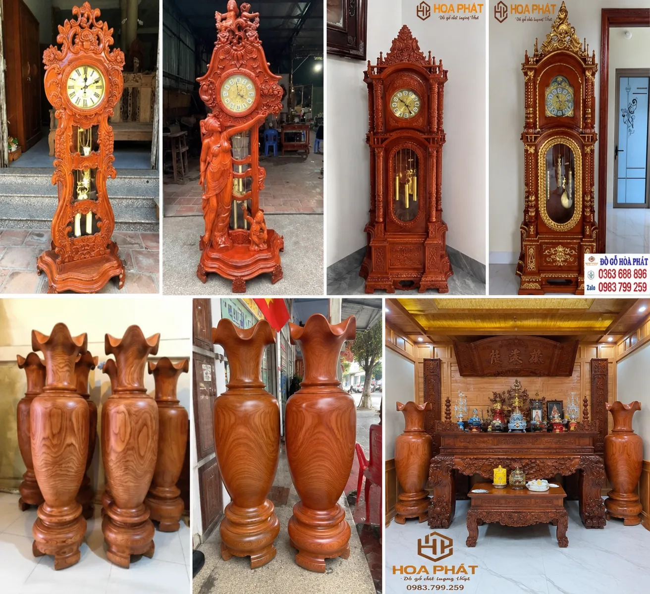 Đồ gỗ mỹ nghệ từ gỗ tự nhiên tại Đồ Gỗ Hòa Phát