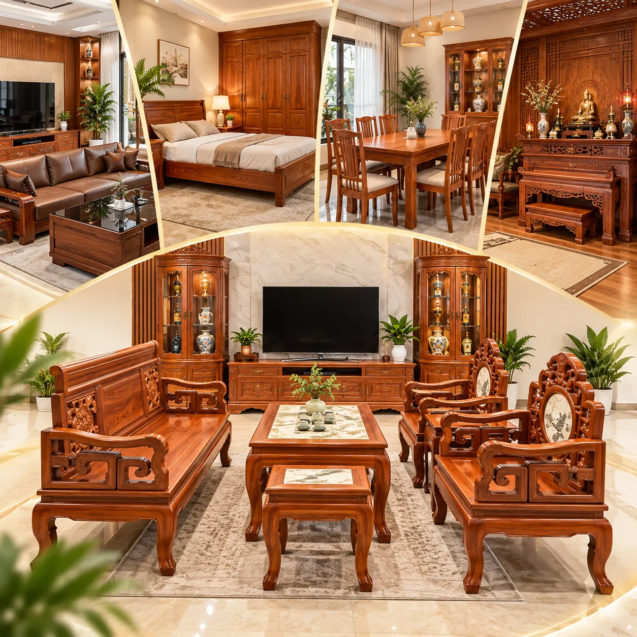 Tham khảo nội thất gỗ tự nhiên tại Đồ Gỗ Hòa Phát – Hotline 0983.799.259.