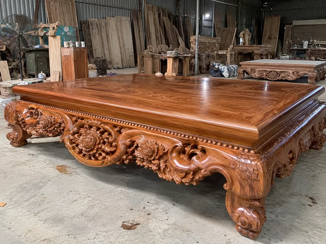 Lựa chọn Sập Ba Bông phù hợp giúp hoàn thiện không gian nội thất gỗ truyền thống của gia đình.